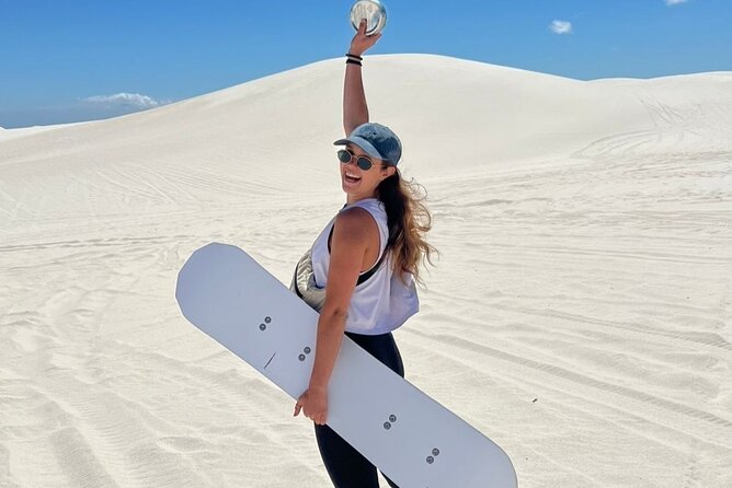 2 hours sandboarding experience in Capetown - Waxing the board and learning the first run