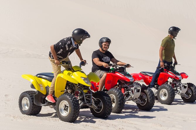 30 minutes Quad Biking, FREE Sandboarding and Content Creation - What happens during the 30-minute quad bike ride