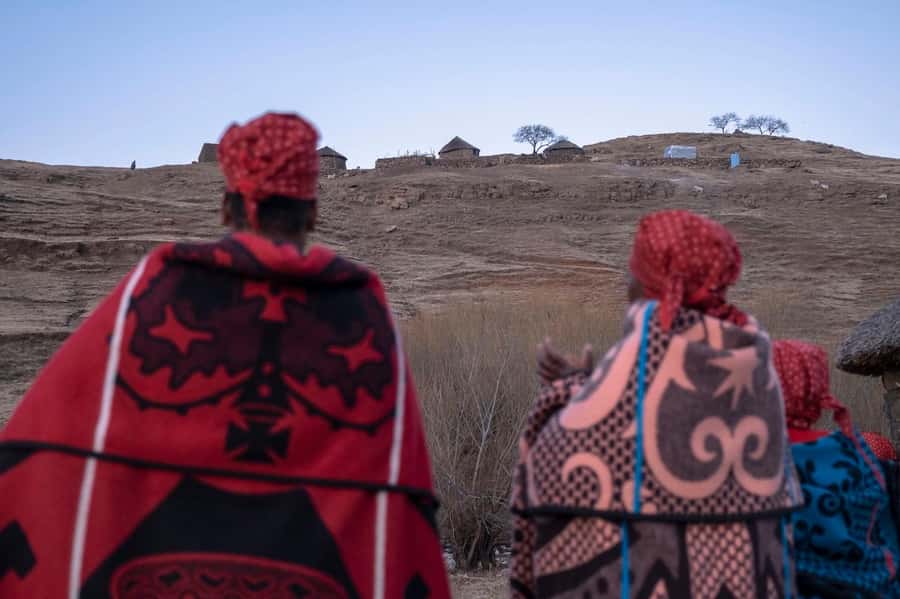 4x4 into Lesotho From Underberg - Horse Ride / Village Life - The return down Sani Pass