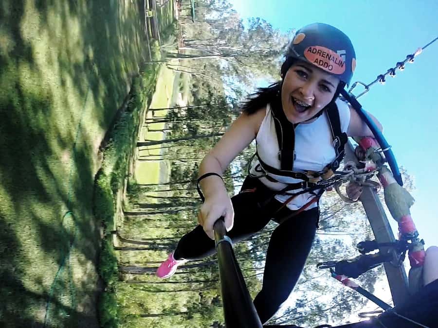 Adrenalin Addo Adventure Park: Zip Line and Giant Swing - Views, weather, and the outdoor setting