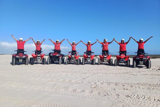 AFFORDABLE Quad Biking Atlantis Dunes+ PHOTOS - Following the guide across the dunes