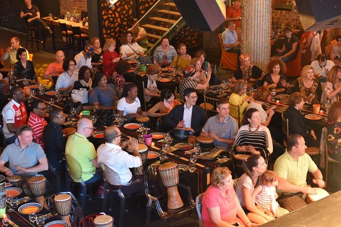 African Dinner Experience from Cape Town - The opening drumming session