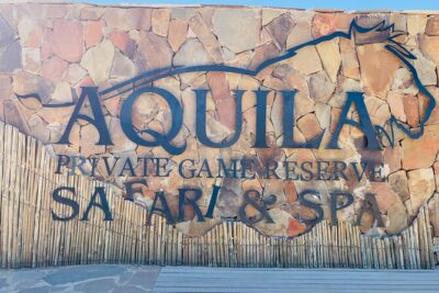 Aquila Game Reserve Sunset Safari