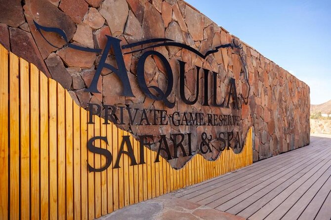 Aquila Safari Game Drive Lunch & Transfers from Cape Town - Key points before you book