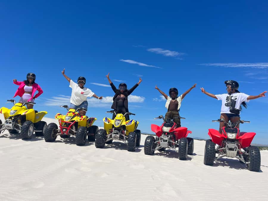 ATV Atlantis dunes: PHOTOSHOOT & VIDEOS - Clothing, money, and rules for the reserve