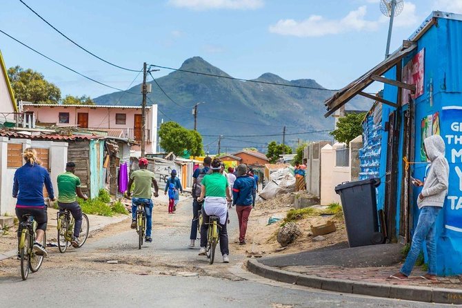 Bicycle Township Tour in Cape Town - Meeting children at the weekday creche