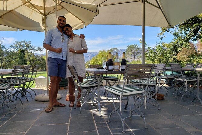 Camino Private Package wine experience PICKUP from CAPE TOWN - L’Avenir starts with cheese, wine, and open views
