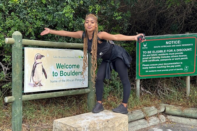 Cape Of Good Hope Instagram Small Group Tour with Penguins - Camps Bay and Maiden Cove: mountains behind the beach