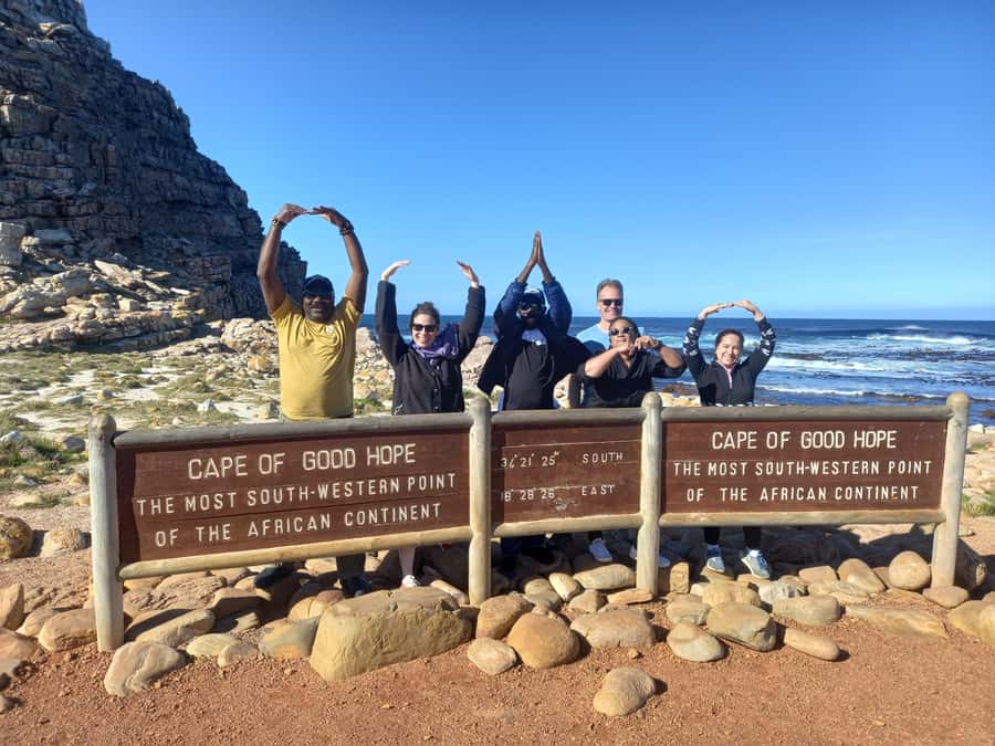 cape point and penguin ,muizenberg, bookapp - The lighthouse walk or funicular
