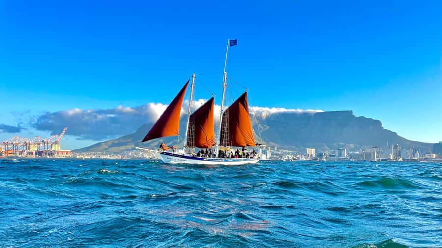 Cape Town: 1 Hour Table Bay Sailing Tour - Table Mountain from the water