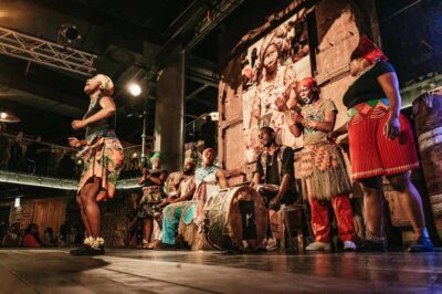 African Dinner, Drumming Experience with Transfer