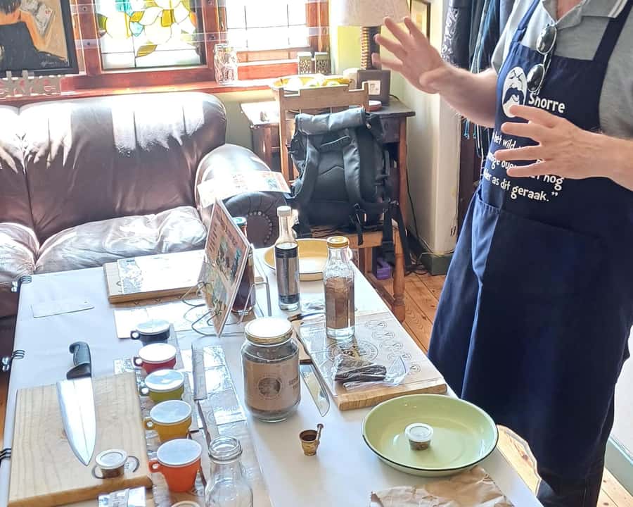 Cape Town: Afrikaans Culture And Making Traditional Biltong - Tasting several types, including a vegan choice