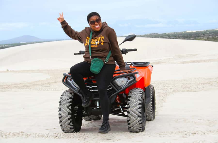 Cape Town: Atlantis Dunes Exclusive Private Quad Bike Tour - The quad bike, briefing, and guide support