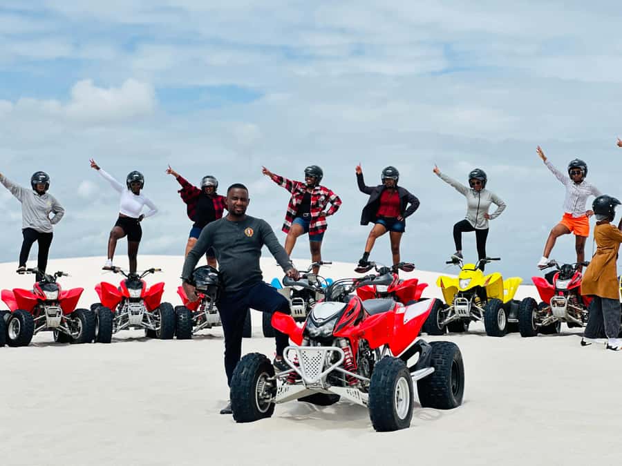 Cape Town: Atlantis Dunes Quad Bike and Photo Stop - Riding across the Atlantis Dunes