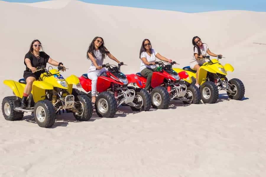 Cape Town: Atlantis Dunes Quad Bike & Free Sandboarding Tour - Sandboarding down the powdery slopes