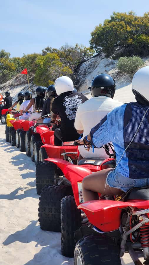 Cape Town: Atlantis Dunes Quad Bike Tour and Photo Session - Group size and the chance of a crowded ride