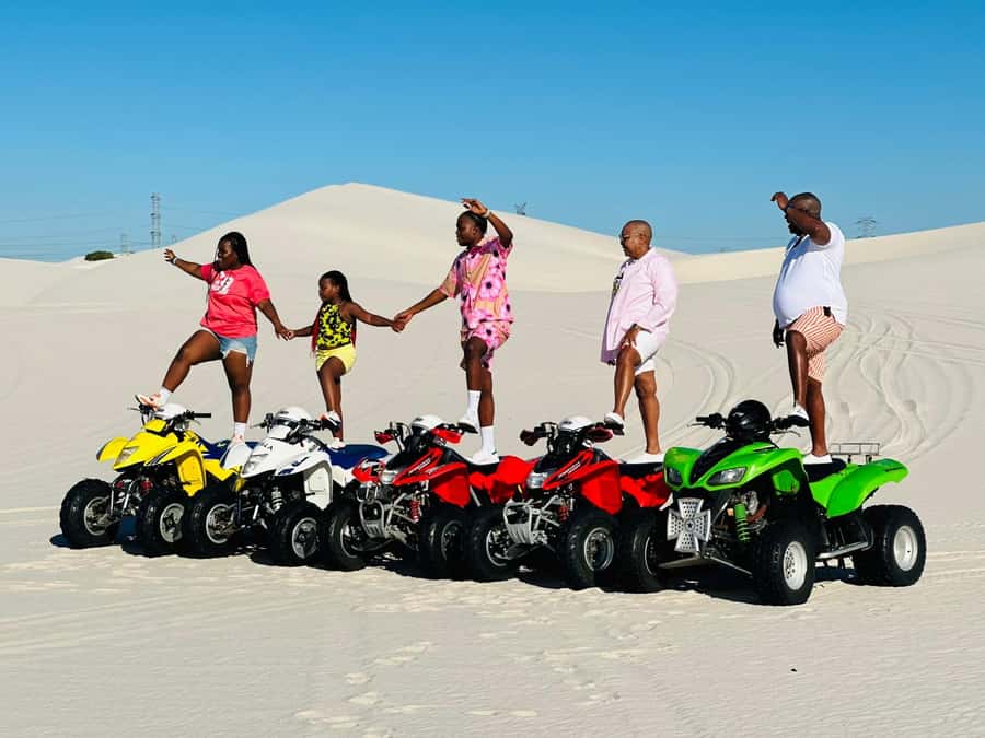 Cape Town: Atlantis Dunes Quad Bike Tour and Photo Session - What happens during the one-hour schedule