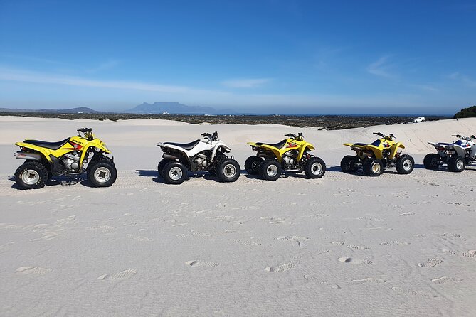 Cape Town Atlantis Dunes Quad Biking - Riding dunes as high as 50 meters
