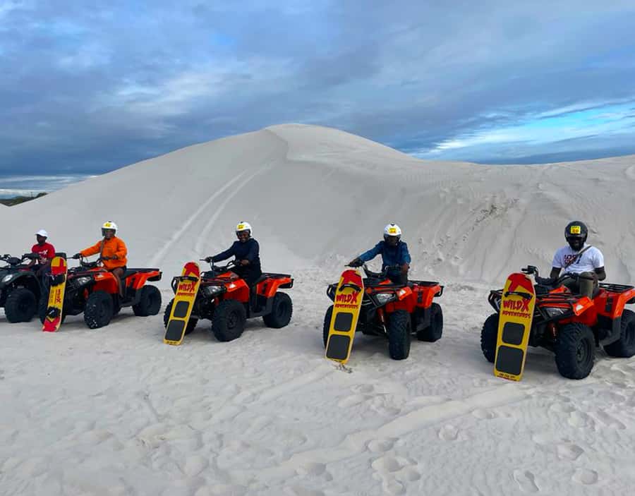 Cape Town: Atlantis Dunes Quad Biking & Glam Sandboarding - Quad biking across the Atlantis Dunes