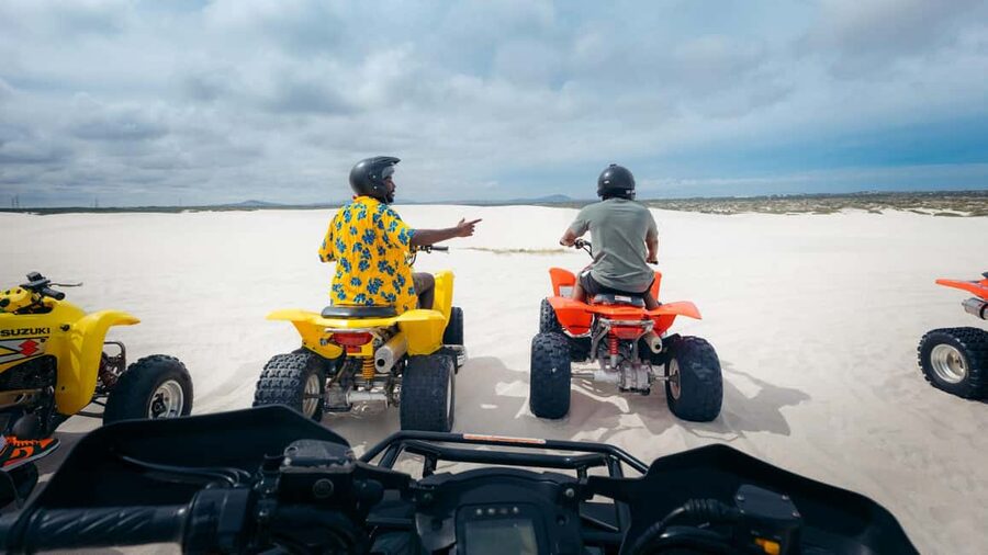 Cape Town: Atlantis Dunes Quad Biking Return Transfer - Riding across Atlantis Dunes