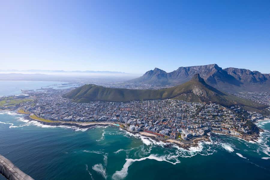 Cape Town City Center Helicopter Flight - 12Min - Starting at the V&A Waterfront