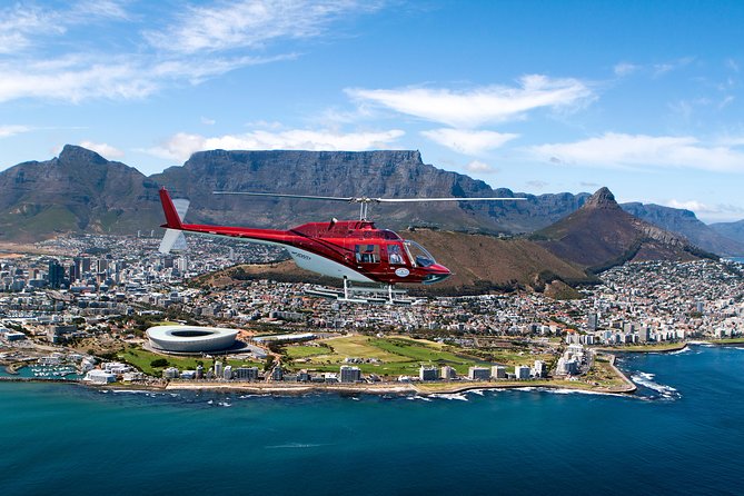 Cape Town City Center Tour with Champagne - Meeting the helicopter at the V&A Waterfront
