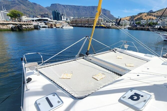 Cape Town Cruises - The Gin Voyage - The catamarans: space instead of tight yacht seating
