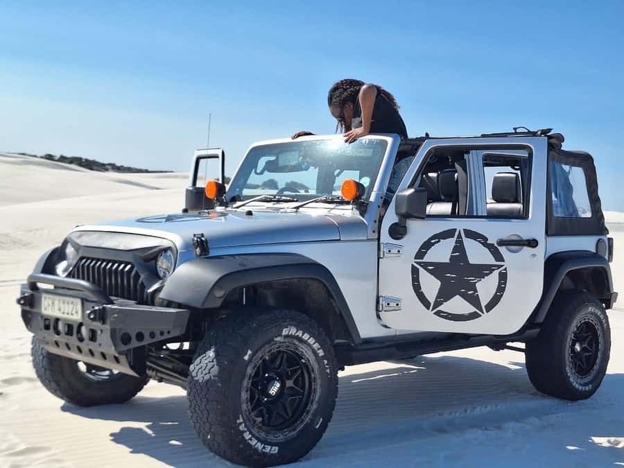 Cape Town Dessert Thrill: 4x4 Dune Venture - Sandboarding on the Atlantis Dunes