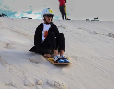 GLAM SANDBOARDING IN ATLANTIS DUNES WITH WILDX