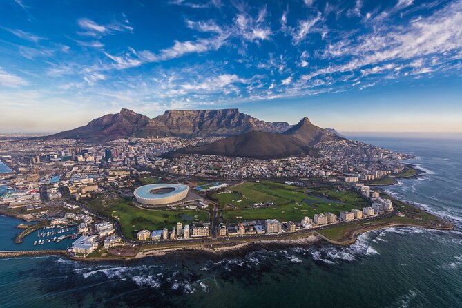 Cape Town Helicopter Tour: Atlantic Coast - Checking in at the V&A Waterfront helipad