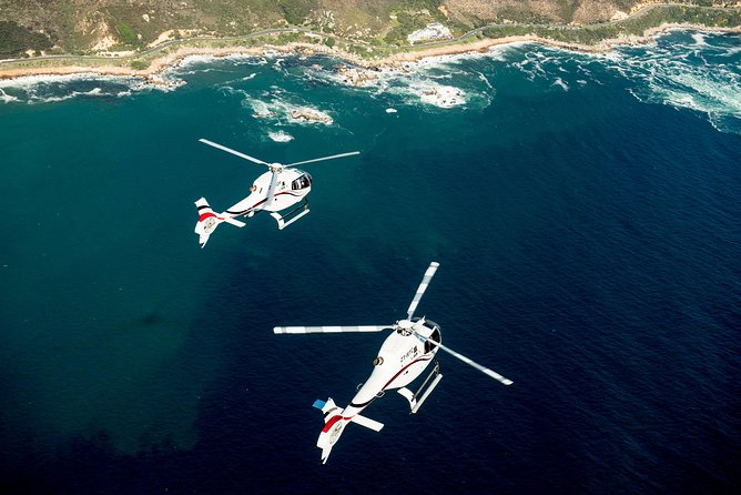 Cape Town Helicopter Tour: Atlantic Coast - Taking off above Cape Town’s working harbor
