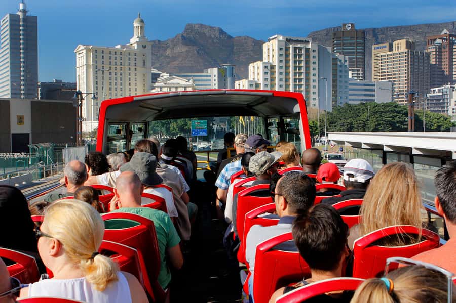 Cape Town: Hop-On Hop-Off Bus Tour with Optional Cruise - What the bus experience feels like