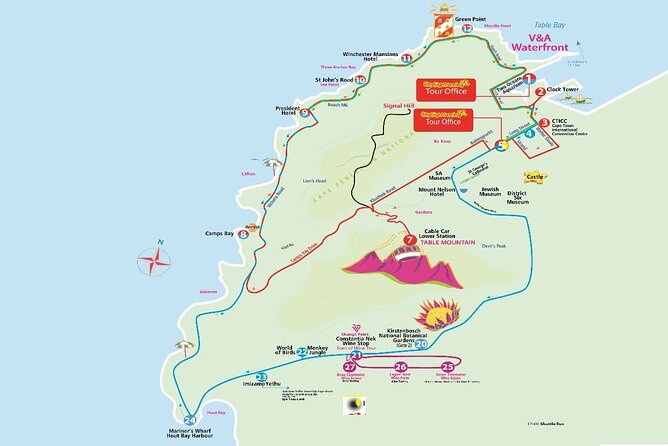 Cape Town Hop-On Hop-Off City Tour with Optional Cruise - What the Cape Town ticket actually gives you