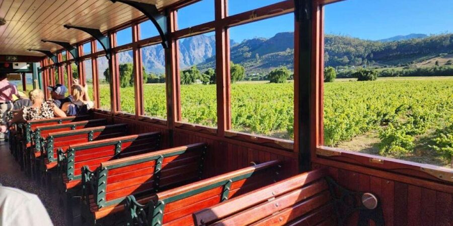 Cape Town: Hop On, Hop Off: Franschhoek Wine Tram Tour! - Orange Line: a route with Boschendal and Babylonstoren
