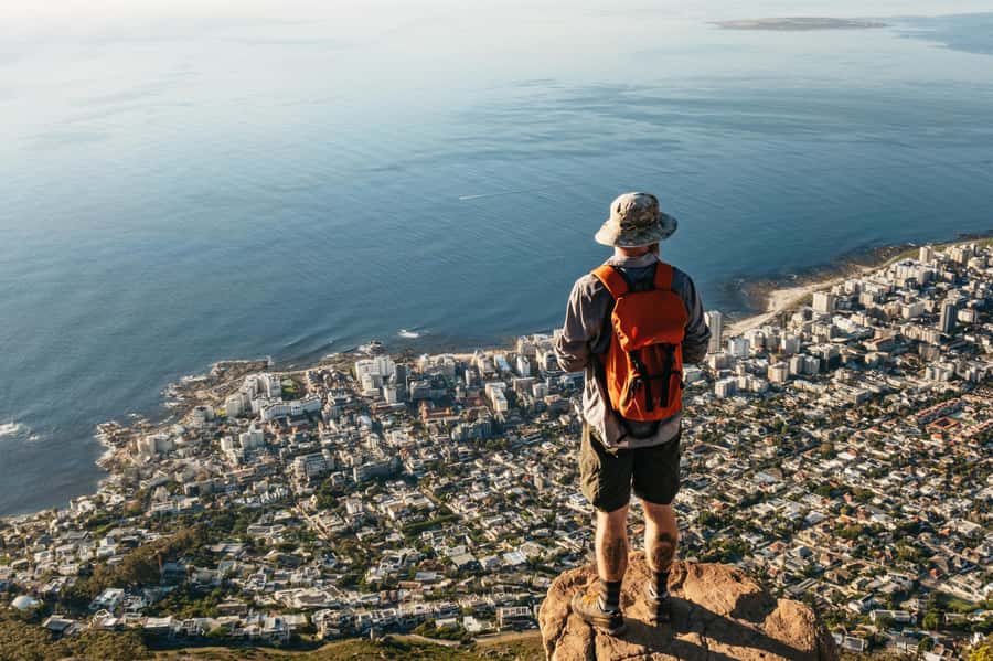 Cape Town: Lion's Head Guided Hike at Sunset - The climb: rocks, ladders, and changing views