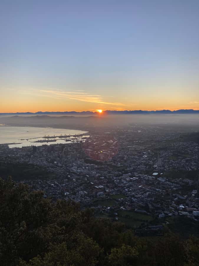 Cape Town: Lion's Head Guided Sunrise/Sunset Hike - Walking back on the same trail