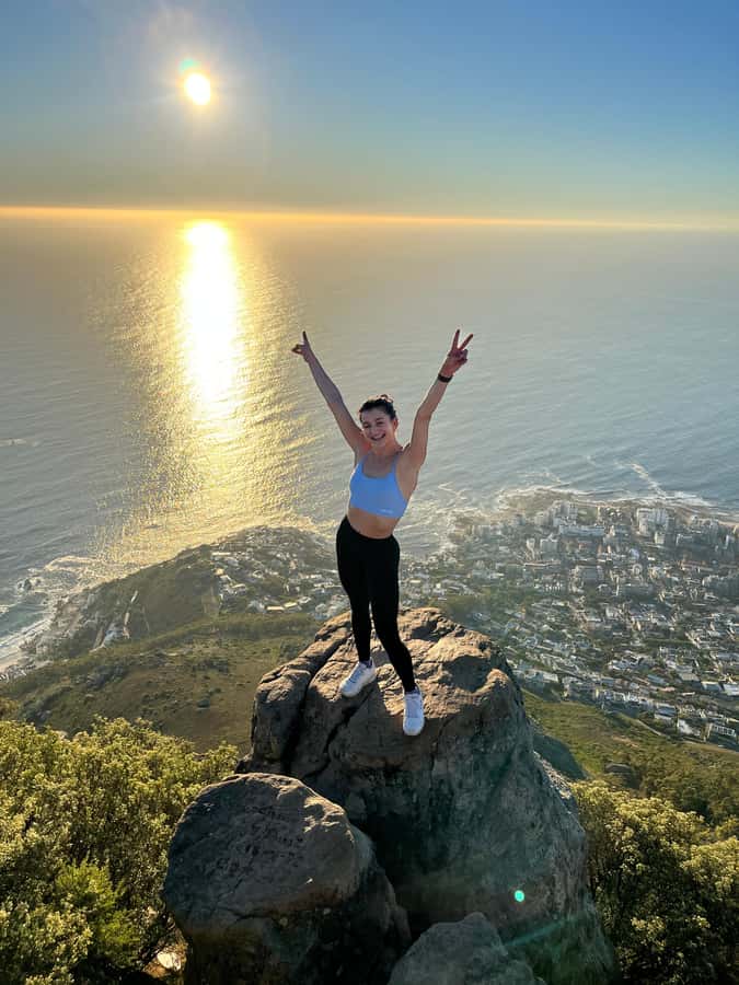 Cape Town: Lion's Head Hike sunrise and sunset (MGG) - At the top: the view that earns the effort