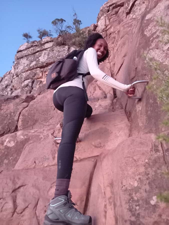 Cape Town: Lion's Head Sunrise Hike - A mountain path with two levels of adventure