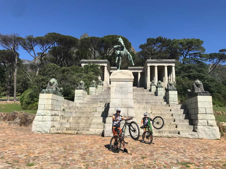 Cape Town: Mountain Biking Trip along Table Mountain - Rhodes Memorial and the climb toward Devil’s Peak