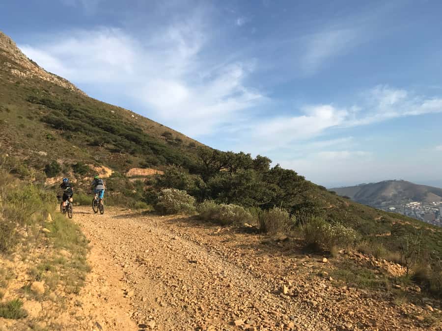 Cape Town: Mountain Biking Trip along Table Mountain - Signal Hill and the descent to Camps Bay
