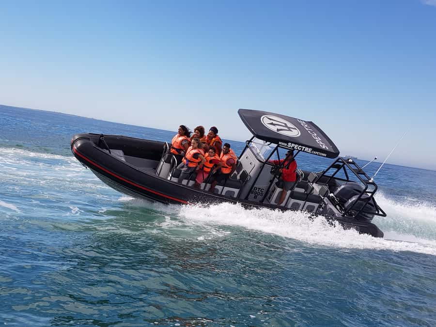 Cape Town Ocean Safari: Speed Boat Adventure in Table Bay - The first burst of speed out of the harbor