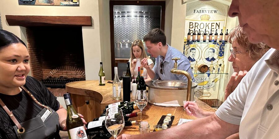 Cape town: Private Full-day Big 5 Aquila Game Reserve Tour - Fairview wine and cheese after the animals