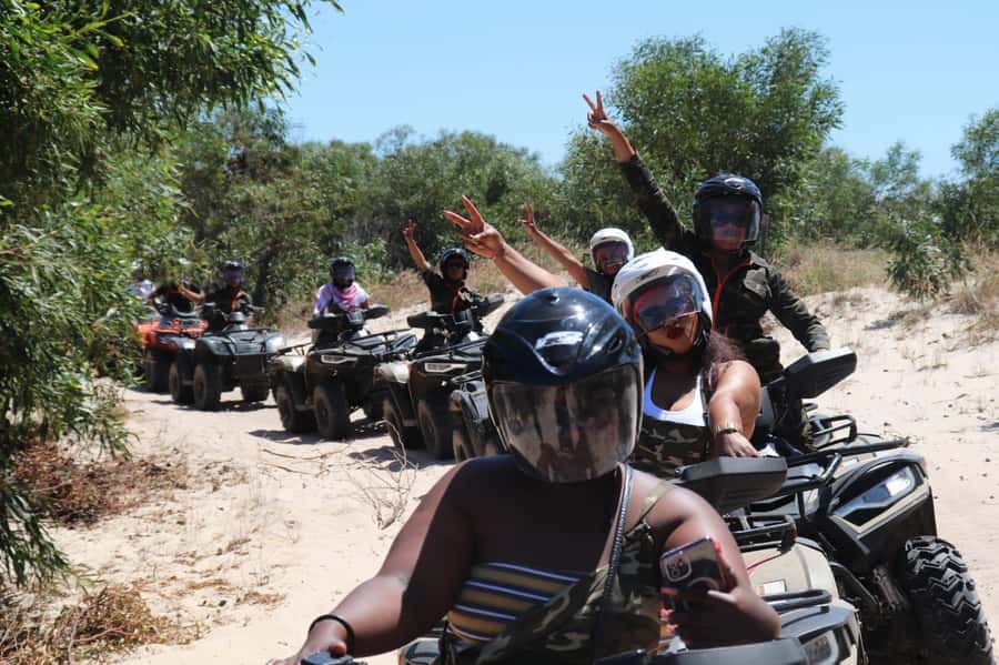 CAPE TOWN: QUAD BIKE FUN RIDE IN MELKBOS WITH WILD X - Handling the 45-Minute Technical Route