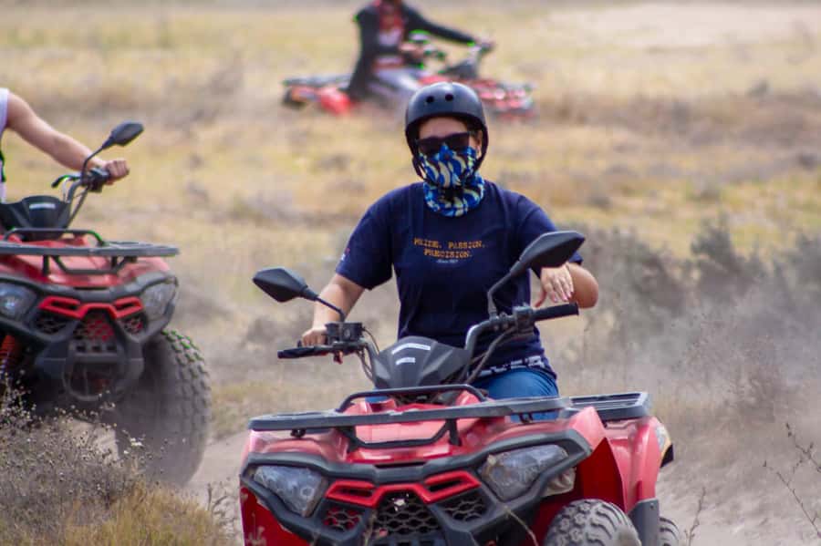 CAPE TOWN: QUAD BIKE FUN RIDE IN PAARL, FREEDOM FARM 301 - The safety briefing comes first