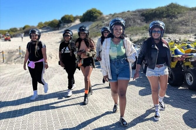 Cape Town Quad Biking Atlantis Sand Dunes - Safety gear and the first minutes on the bike