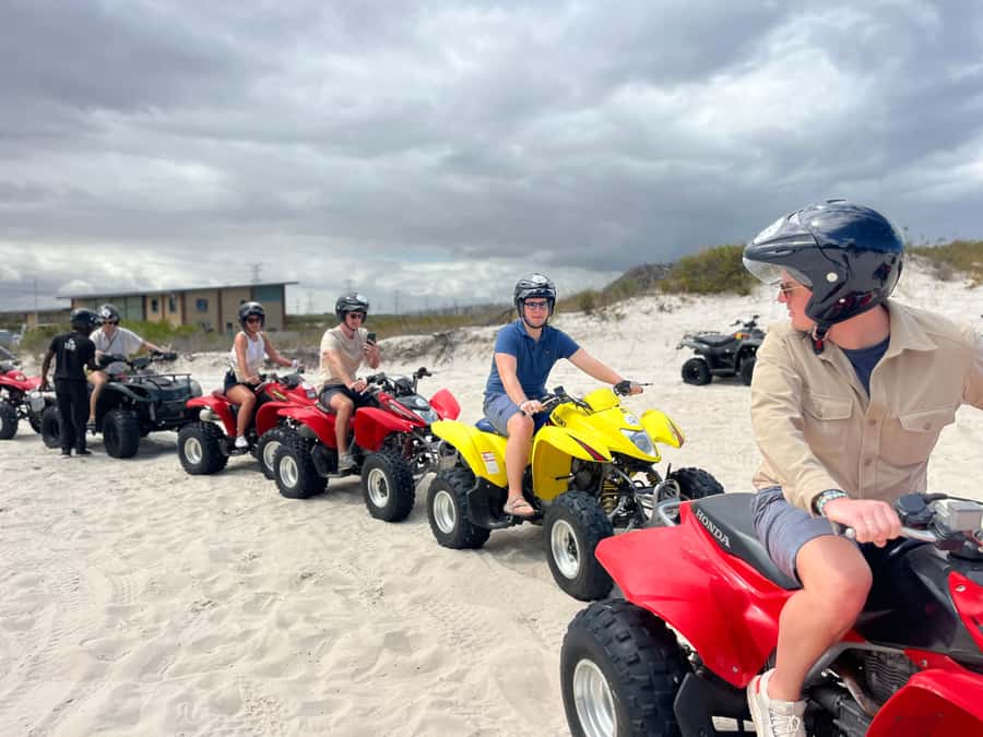 Cape Town: Sand Dunes ATV Quad Bike Tour - White dunes and Table Mountain in one short ride