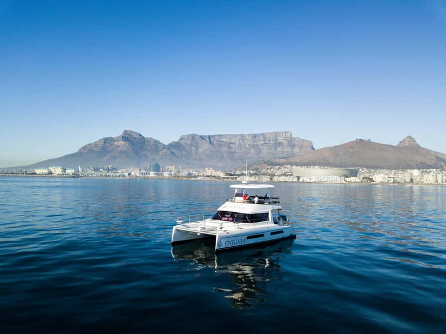 Cape Town: Scenic 1-Hour Coastal Catamaran Cruise - Leaving the historic harbor behind