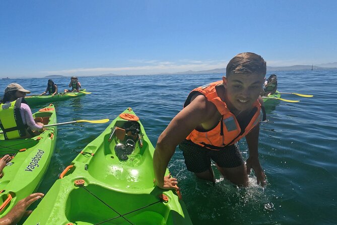 Cape Town Sea Kayaking Adventure launching from V&A Waterfront - What the weather and water feel like