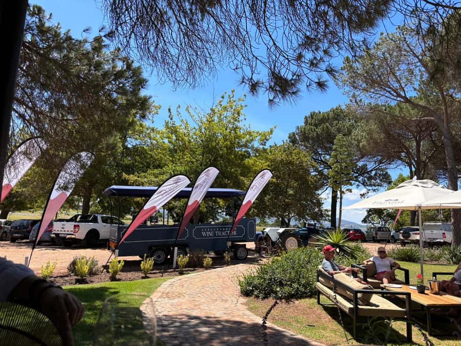 Cape Town: Stellenbosch Hop-On Hop-Off Tractor Transfer - Starting at Eikendal Wine Estate