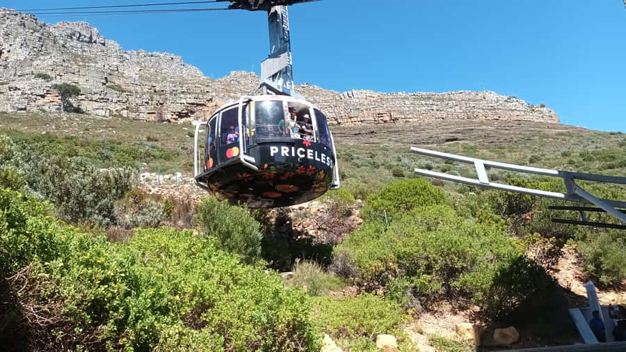 Cape Town: Table Mountain Cable Car Ticket - The rotating cable car ride to the summit